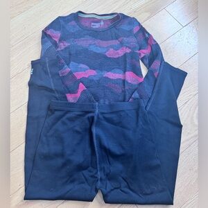 Smartwool Kids Merino 250 Base Layer Set - Size Large